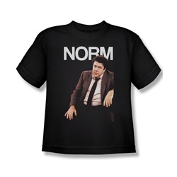 Cheers - Norm Big Boys T-Shirt In Black