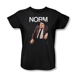 Cheers - Norm Womens T-Shirt In Black