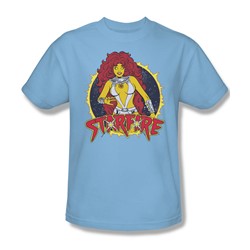 Dc Comics - Starfire Adult T-Shirt In Light Blue
