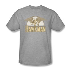 Hawkman - Fly By Adult T-Shirt In Heather