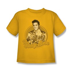 Elvis - Teddy Bear Juvee T-Shirt In Gold