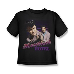 Elvis - Heartbreak Hotel Juvee T-Shirt In Black