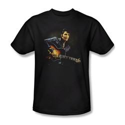 Elvis - 1968 Adult T-Shirt In Black