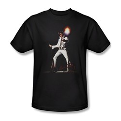 Elvis - Glorious Adult T-Shirt In Black