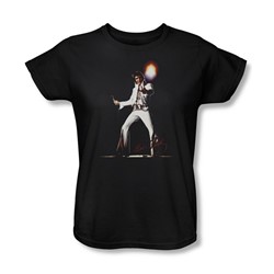 Elvis - Glorious Womens T-Shirt In Black