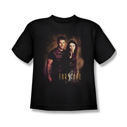Farscape - Wanted Big Boys T-Shirt In Black