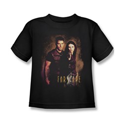 Farscape - Wanted Juvee T-Shirt In Black