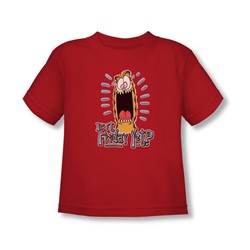 Garfield - Friday Toddler T-Shirt In Red