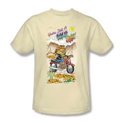 Garfield - Wild One Adult T-Shirt In Cream