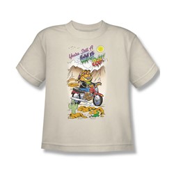 Garfield - Wild One Big Boys T-Shirt In Cream