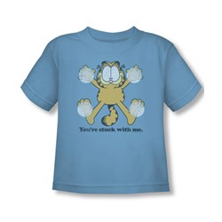 Garfield - Stuck Toddler T-Shirt In Carolina Blue