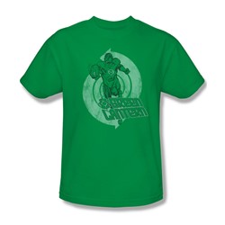Green Lantern - Power Adult T-Shirt In Kelly Green