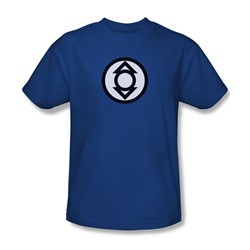 Green Lantern - Indigo Tribe Logo Adult T-Shirt In Royal