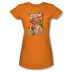 Justice League - Showcase #34 Cover Juniors T-Shirt In Orange