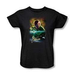 Green Lantern - Abin Sur Womens T-Shirt In Black