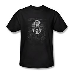 Labyrinth - Maze Adult T-Shirt In Black