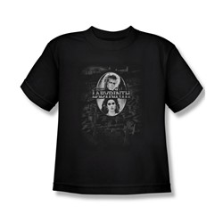 Labyrinth - Maze Big Boys T-Shirt In Black