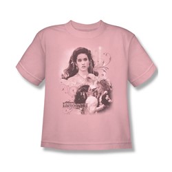 Labyrinth - Sarah Big Boys T-Shirt In Pink