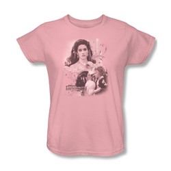 Labyrinth - Sarah Womens T-Shirt In Pink