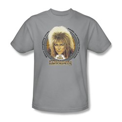 Labyrinth - 25 Years Adult T-Shirt In Silver