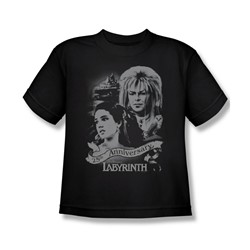 Labyrinth - Anniversary Big Boys T-Shirt In Black