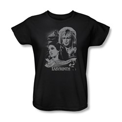Labyrinth - Anniversary Womens T-Shirt In Black
