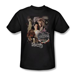 Labyrinth - 25 Years Of Magic Adult T-Shirt In Black