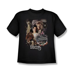 Labyrinth - 25 Years Of Magic Big Boys T-Shirt In Black
