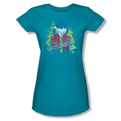 Punky Brewster - Grossaroo! Juniors T-Shirt In Turquoise
