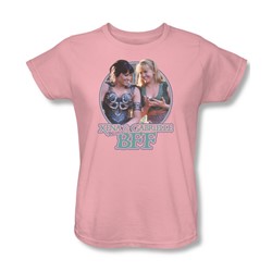 Xena: Warrior Princess - Bff Womens T-Shirt In Pink