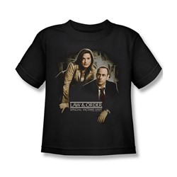 Law & Order: Special Victim's Unit - Helping Victims Juvee T-Shirt In Black