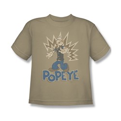 Popeye - Saiilor Man Big Boys T-Shirt In Sand