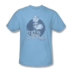 Popeye - Original Sailorman Adult T-Shirt In Light Blue