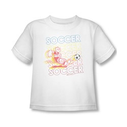 Popeye - Soccer Toddler T-Shirt In White