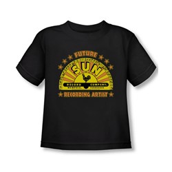 Sun Records - Future Recording Artist Toddler T-Shirt In Black