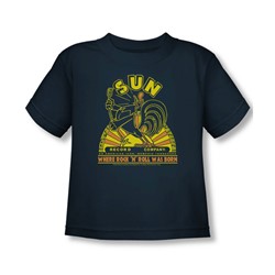 Sun Records - An American Icon Toddler T-Shirt In Navy