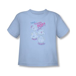 Tootsie Roll - Three Toddler T-Shirt In Light Blue