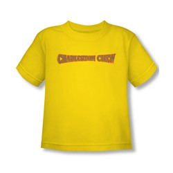Tootsie Roll - Charleston Chew Toddler T-Shirt In Yellow