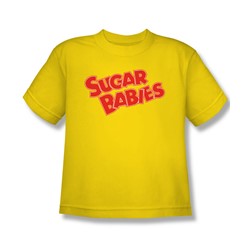 Tootsie Roll - Sugar Babies Big Boys T-Shirt In Yellow