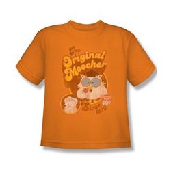 Tootsie Roll - Original Moocher Big Boys T-Shirt In Orange