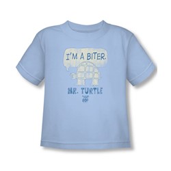 Tootsie Roll - I'M A Biter Toddler T-Shirt In Light Blue