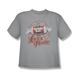 Tootsie Roll - Let's Roll Big Boys T-Shirt In Silver