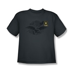 Army - Big Boys Left Chest T-Shirt