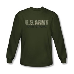 Army - Mens Camo Longsleeve T-Shirt