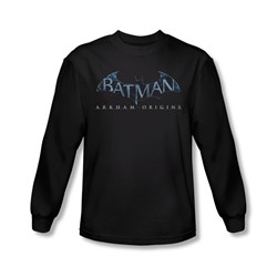 Batman Arkham Origins - Mens Logo Longsleeve T-Shirt