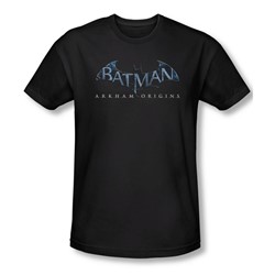 Batman Arkham Origins - Mens Logo Slim Fit T-Shirt