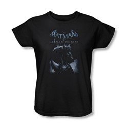 Batman Arkham Origins - Womens Perched Cat T-Shirt