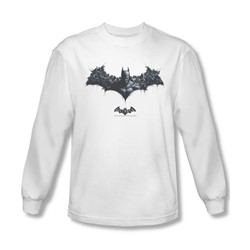 Batman Arkham Origins - Mens Bat Of Enemies Longsleeve T-Shirt