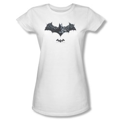 Batman Arkham Origins - Juniors Bat Of Enemies Sheer T-Shirt