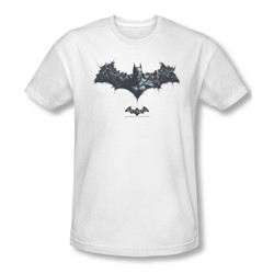 Batman Arkham Origins - Mens Bat Of Enemies Slim Fit T-Shirt